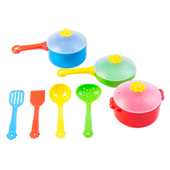 Детские кухни и бытовая техника - Игровой набор столовой посуды Ромашка Wader 10 элементов (39142)