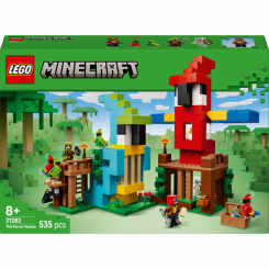 Конструктори LEGO - Конструктор LEGO Minecraft Домівки для папуг (21282)