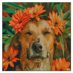 Мозаїка - Алмазна мозаїка Strateg Щасливий пес (4823113899059) Мозаїка - Алмазна мозаїка Strateg Щасливий пес (4823113899059)