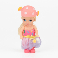Куклы - Мини кукла Конфетка DONGHUANG DH2210B Розовый (200098978131325) (2000989781325)
