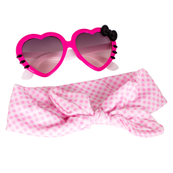 Сонцезахисні окуляри - Сонячні окуляри Lukky Fashion Дует рожеві (T25283)