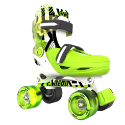 Ролики детские - Роликовые коньки Neon Combo зеленые размер 30-33 (NC46G4)