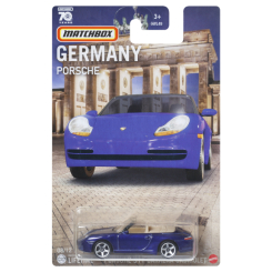 Транспорт и спецтехника - Автомодель Matchbox Шедевры автопрома Германии Porsche 911 Carrera cabriolet (GWL49/HPC63)