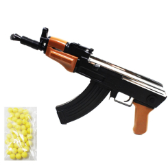 Стрелковое оружие - Автомат AK-47 MiC с пульками (988) (183328)
