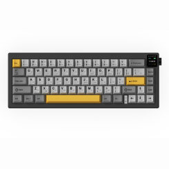 Клавіатура і миші - ​Клавіатура Ajazz AK650 Flying Fish Switch Black RGB With Screen (AK650-FF-BGY)