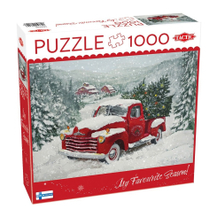 Пазлы - Пазл Tactic Грузовик с ёлками 1000 элементов (59220)