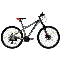 Велосипеды - Велосипед Atlantic Rekon DX 26'' XS/14'' Grey/Orange (5060948060806)