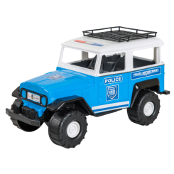Транспорт и спецтехника - Машинка Tigres Джип полицейский (39689)