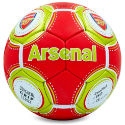 Спортивні активні ігри - М'яч футбольний planeta-sport №5 Грипі ARSENAL (FB-0047-128)