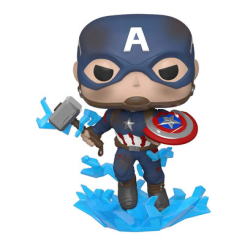 Фігурки персонажів - Фігурка Funko Pop Avengers endgame Капітан Америка із мйольніром (45137)