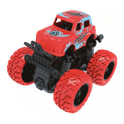 Автомоделі - Машинка Funky toys Позашляховик 4x4 червоний інерційний (60001)