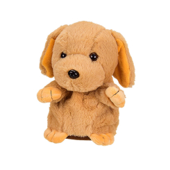 Мягкие животные - Мягкая игрушка Shantou Jinxing Собака 17 см (M1979/3)