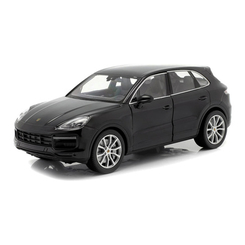 Транспорт и спецтехника - Автомодель Welly Porsche Cayenne Turbo 1:24 черная (24092W/24092W-1)