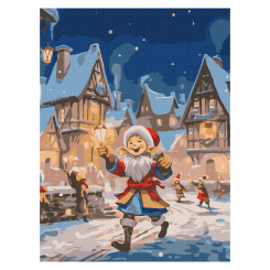 Товари для малювання - Картина за номерами Brushme Місія ельфа (KBS0146) Товари для малювання - Картина за номерами Brushme Місія ельфа (KBS0146)