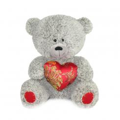 М'які тварини - М'яка іграшка Lava Ведмедик з серцем (LA8383W)
