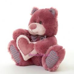 М'які тварини - М'яка іграшка Ведмедик Пакко Левеня темно-рожевий (К192)