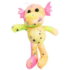 Мягкие животные - Мягкая игрушка Дракошка розово-желтый 16 см MIC (M16262) (222745)