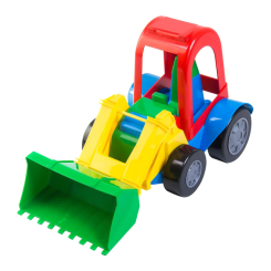 Машинки для малышей - Игрушечная сцецтехника Трактор-багги Wader (39230)