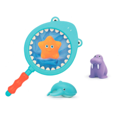 Игрушки для ванны - Набор игрушек для ванны Baby Team с сачком (9027)