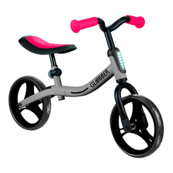 Дитячий транспорт - Біговел Globber Go bike Сріблясто-червоний до 20 кг (610-192)