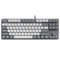 Клавіатура і миші - Клавіатура GamePro Genesis Metallic Outemu Red Swithes USB Gray (MK110G)