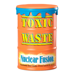 Солодощі - Жувальні цукерки Toxic Waste оранжева бочка (5060045051936)