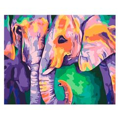 Товары для рисования - Картинка по номерам Индийские краски Животные, птицы (КН2456) Товары для рисования - Картинка по номерам Индийские краски Животные, птицы (КН2456)