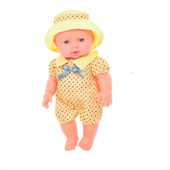 Пупсы - Пупс Limo Toy в желтом комбинезоне (212-V/X/4)
