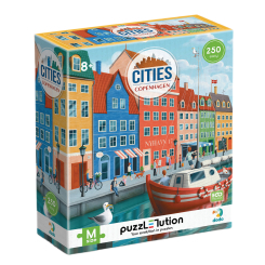 Пазлы - Пазл DoDo Cities Easy-M Копенгаген 250 элементов (300645)