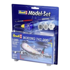 3D-пазлы - Набор для моделирования Revell Пассажирский самолет Боинг 747-200 1:390 (RVL-64210)