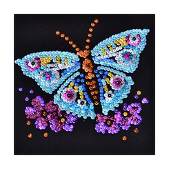 Набори для творчості - Набір для творчості Колібрі art Грайливий метелик (АРТ 01-05)
