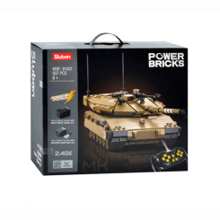 Конструкторы с уникальными деталями - Конструктор Sluban Танк 937 деталей (M38-B1022) Конструкторы с уникальными деталями - Конструктор Sluban Танк 937 деталей (M38-B1022)