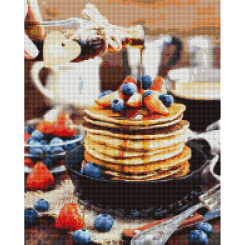 Мозаїка - Алмазна мозаїка Brushme Панкейки з ягодами (DBS1100) Мозаїка - Алмазна мозаїка Brushme Панкейки з ягодами (DBS1100)