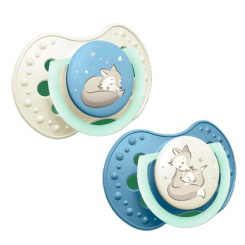 Товары по уходу - Пустышка Lovi силиконовая динамическая Night and Day Boy (22/916boy)