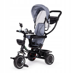 Велосипеды - Велосипед Ecotoys Comfort Grey с поворотным сиденьем (JM-066-9 GREY)