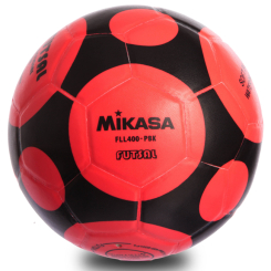 Спортивні активні ігри - Мяч для футзала №4 MIKASA FLL400 (FLL400_Розовый-черный)