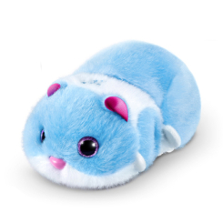 М'які тварини - Інтерактивна іграшка Pets alive S1 Кумедний хом'ячок блакитний (9543-1)