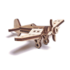 3D-пазли - Тривимірний пазл Wood trick Літак корсар механічний (000W12)