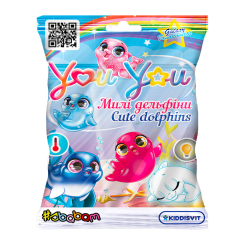 Фигурки животных - Фигурка-сюрприз Sbabam You You Милые дельфины (58/CN21) Фигурки животных - Фигурка-сюрприз Sbabam You You Милые дельфины (58/CN21)
