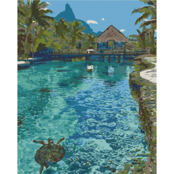 Товари для малювання - Картина за номерами Art Craft Рай на землі 40 х 50 см (10578-AC)