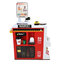 Наборы профессий - Игровой набор Країна Іграшок Супермаркет красный (668-150/151/1)