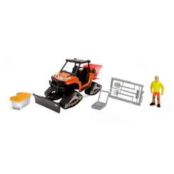 Транспорт и спецтехника - Игровой набор Dickie Toys Playlife Снегоочиститель (3833008)