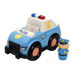 Машинки для малышей - Игровой набор Roo crew Полицейский с эффектами (58011-3)