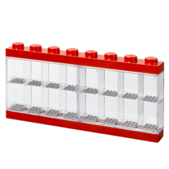Бокси для іграшок - Дисплей для мініфігурок LEGO Lifestyle 16 червоний (40660001)