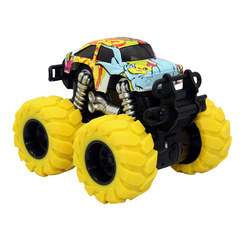 Автомоделі - Позашляховик Funky Toys Тюнинг з подвійною фрикцією 1:64 з жовтими колесами (FT61042)