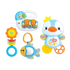 Брязкальця, прорізувачі - Набір іграшок WinFun Newborn baby gift set (3036-NL)