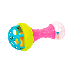 Брязкальця, прорізувачі - Брязкальце Lindo Рожеве (4890210053233)