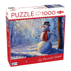 Пазли - Пазл Tactic Щасливий сніговик 1000 елементів (59222)