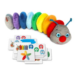 Розвивальні іграшки - М'яка іграшка Macik Гусениця (МС 040701-01)