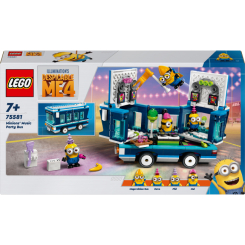 Конструкторы LEGO - Конструктор LEGO Despicable Me Музыкальный автобус для вечеринок Миньонов (75581)